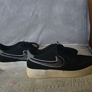 Nike Black and Gray Men's Sneakers